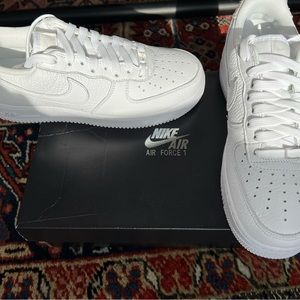 BNIB White Air Force Ones size 41 (mens 9.5, women’s 11)
